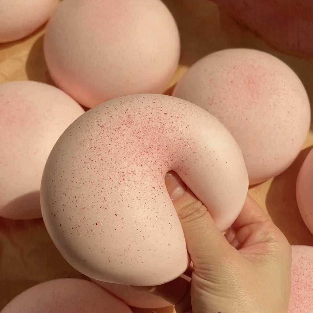 1PC Squishy Realistic Daifuku Mochi Stress Relief Sensory Decompression Toys Sticky Slow Rising Squeeze Toy for Kids Adults Gift