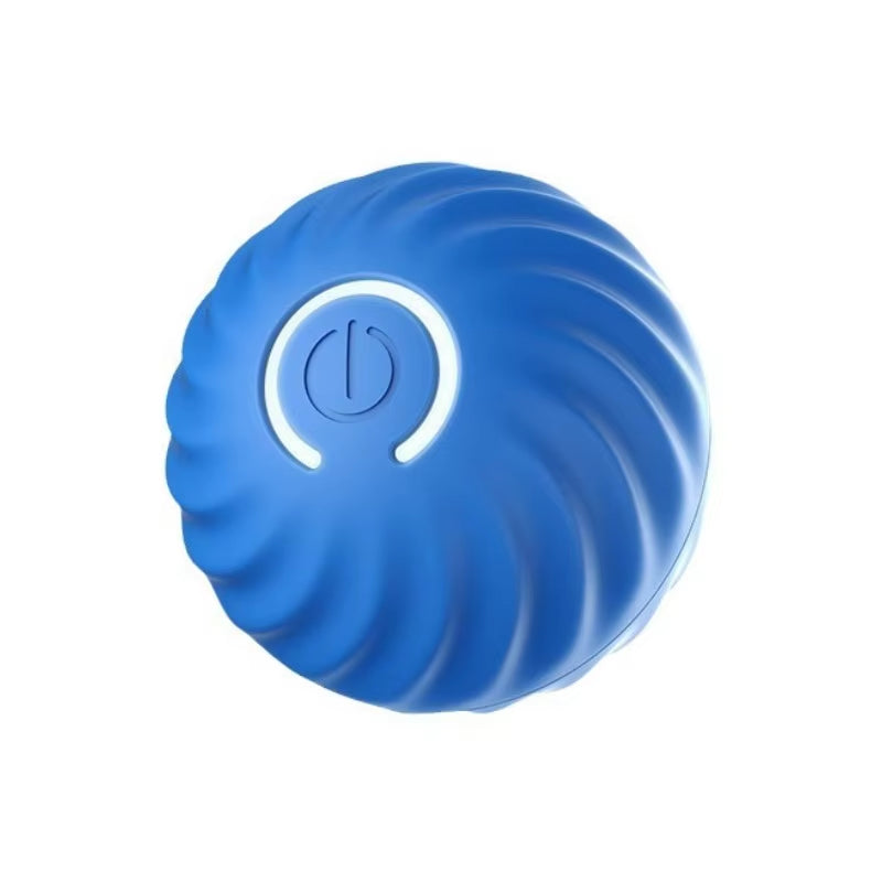 -Pet Toy Ball Automatic Moving Dog Toy Ball Smart USB Jumping Rotating Interactive Dog Chew Toy Ball for Puppy Ball Toy