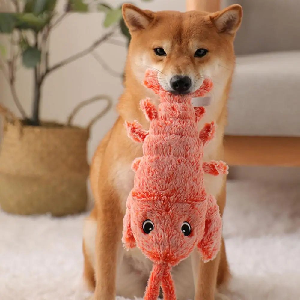 Three Vibration Modes Pet Toy Pet Toy with Vibration Modes Electric Lobster Toy for Dogs Cats Usb Rechargeable Vibration Modes