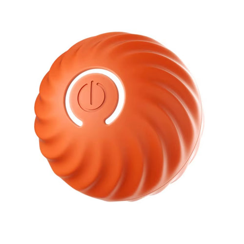 -Pet Toy Ball Automatic Moving Dog Toy Ball Smart USB Jumping Rotating Interactive Dog Chew Toy Ball for Puppy Ball Toy